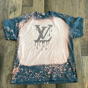 🔥EUC! Tie dye LV tee 🔥